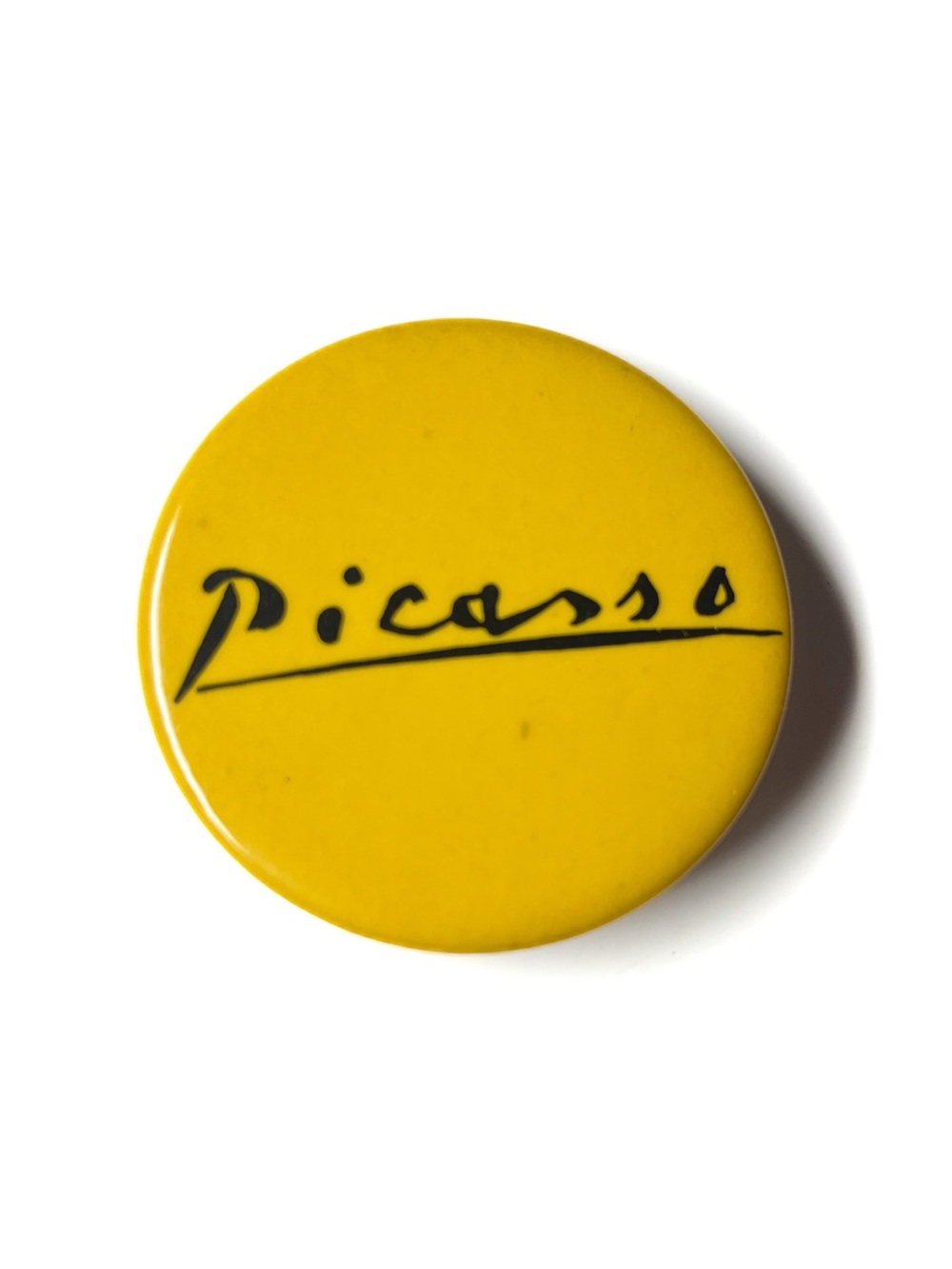 Vintage MoMA Picasso Pinback Button 1980 Exhibit Souvenir Museum of Modern Art